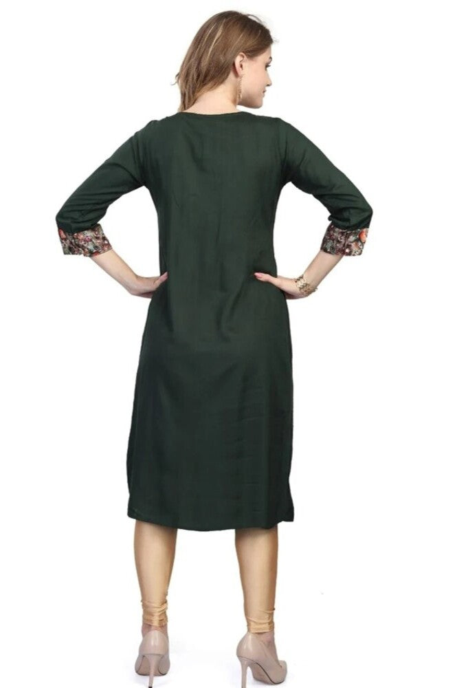 Readymade Digital Reyon Kashmiri Kurti