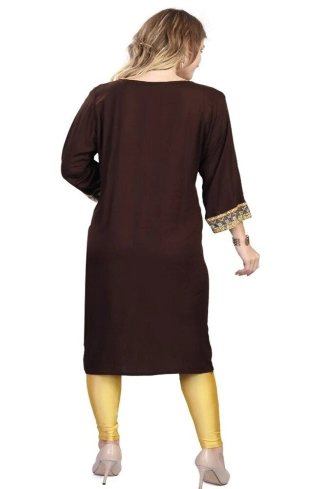 Readymade Digital Reyon Kashmiri Kurti