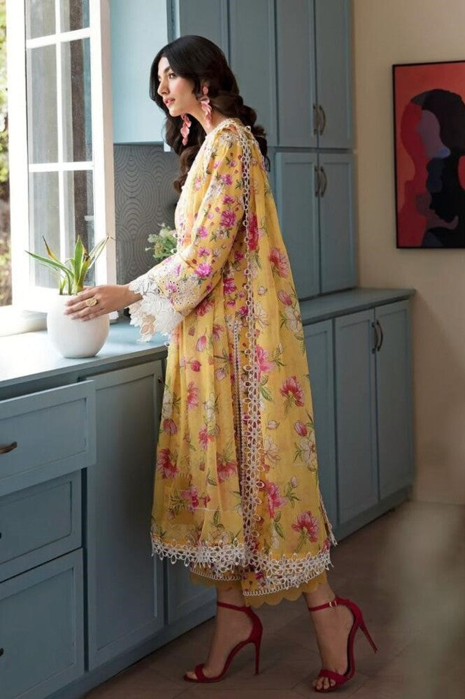 Readymade Afrozeh Chikankari Cotton Chiffon Salwar Suit