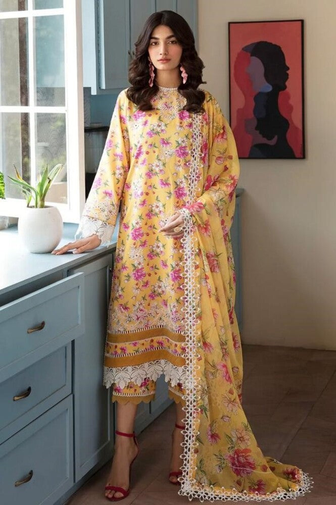 Readymade Afrozeh Chikankari Cotton Chiffon Salwar Suit