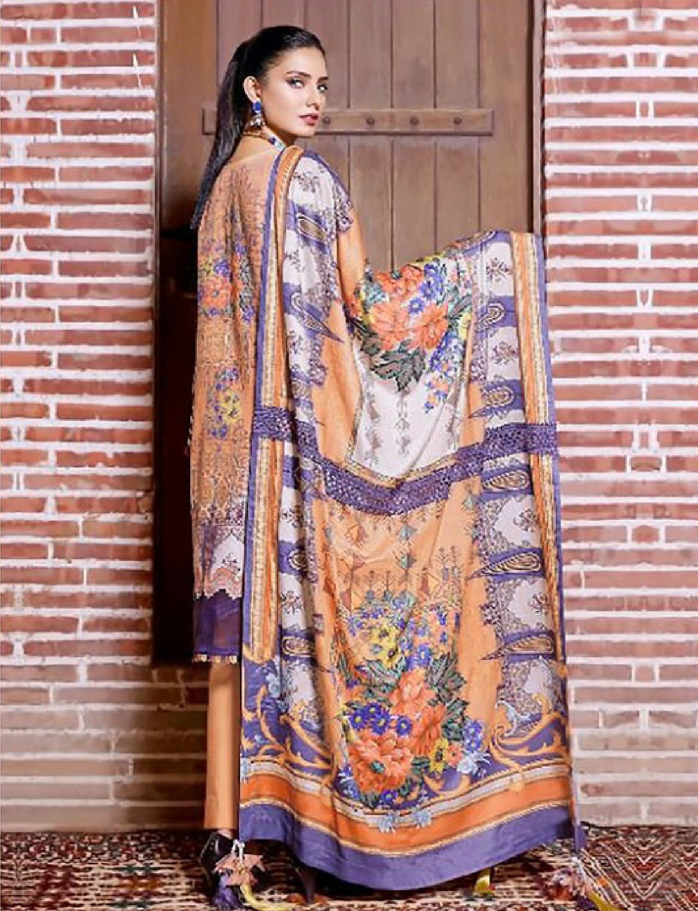 REET MAHAL DESIGNER PURE COTTON SALWAR SUIT MATERIAL PRINTED AND DUPATTA