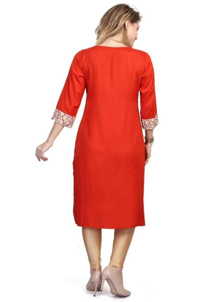 Readymade Digital Reyon Kashmiri Kurti