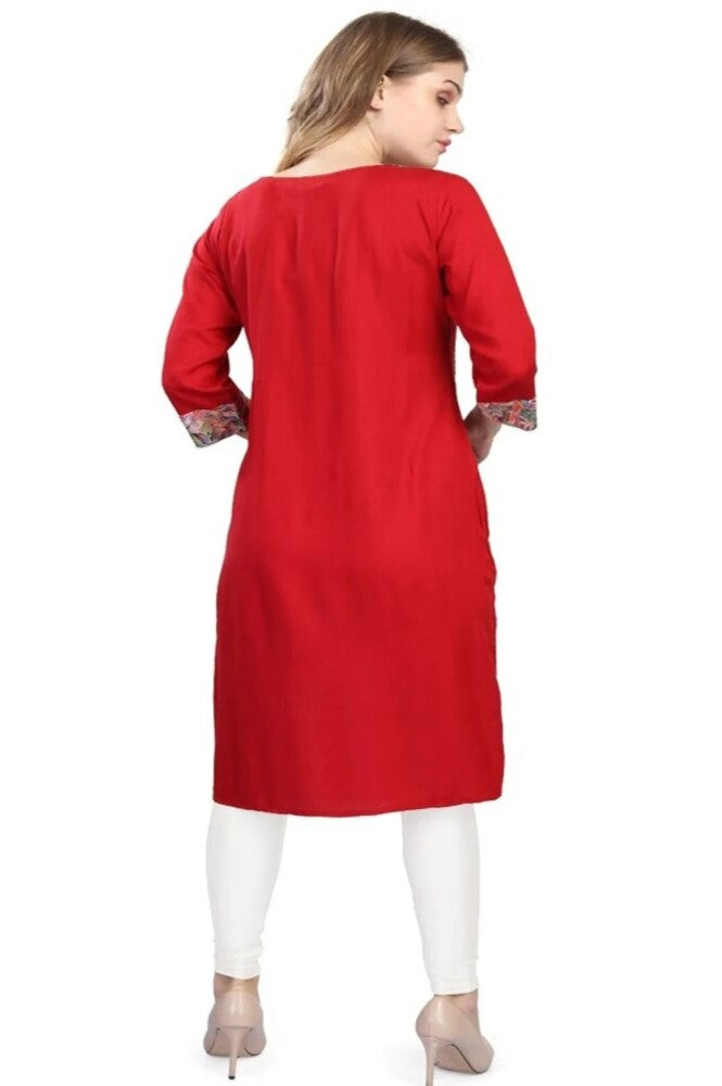 Readymade Digital Reyon Kashmiri Kurti