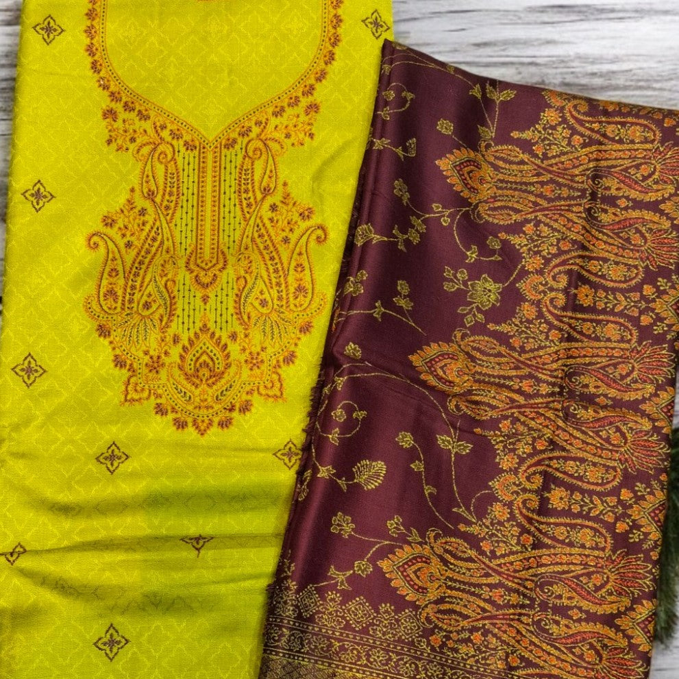 Unstitched Salwar Suit Material