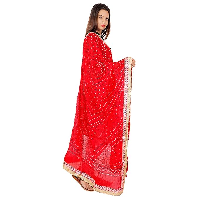 REET MAHAL ART SILK PRINTED WOMEN DUPATTA