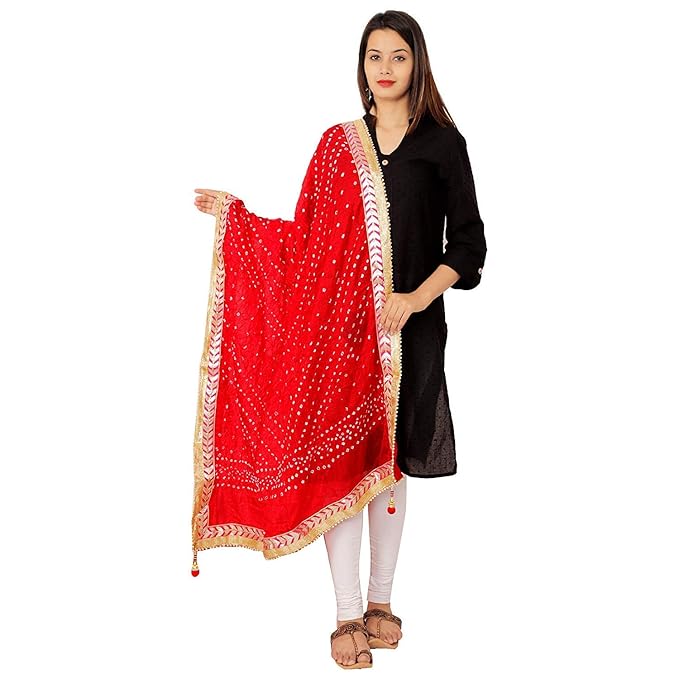 REET MAHAL ART SILK PRINTED WOMEN DUPATTA