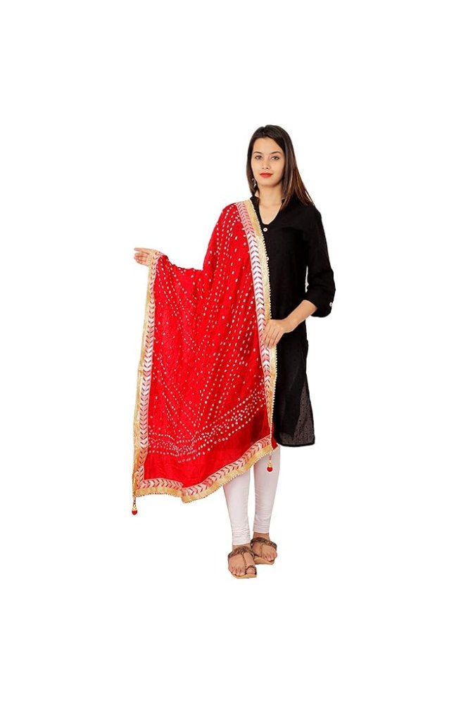 REET MAHAL ART SILK PRINTED WOMEN DUPATTA