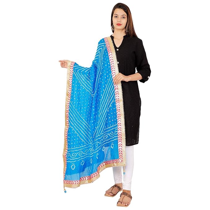 REET MAHAL ART SILK PRINTED WOMEN DUPATTA