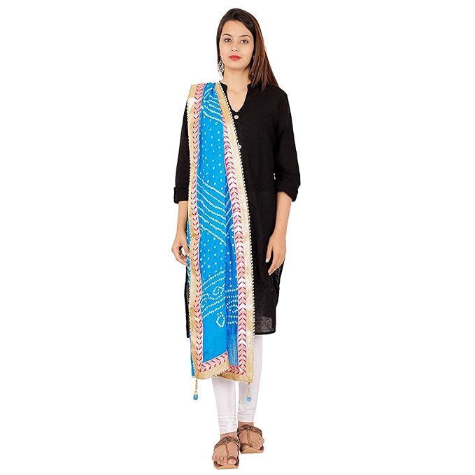 REET MAHAL ART SILK PRINTED WOMEN DUPATTA