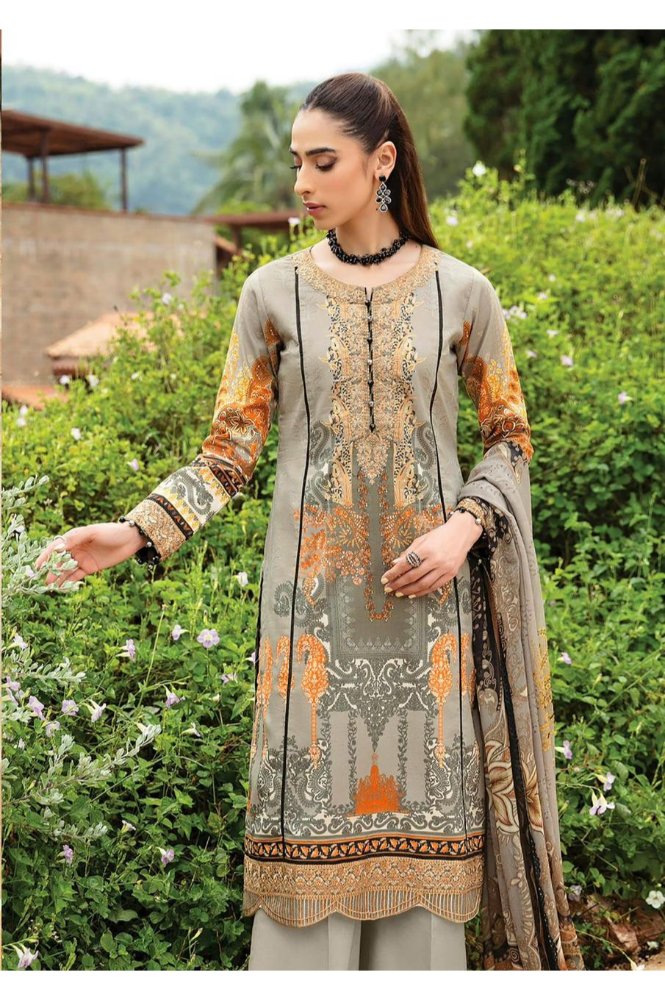 REET MAHAL CASUAL PRINTED COTTON SUIT SET MATERIAL WITH PRINTED DUPATTA