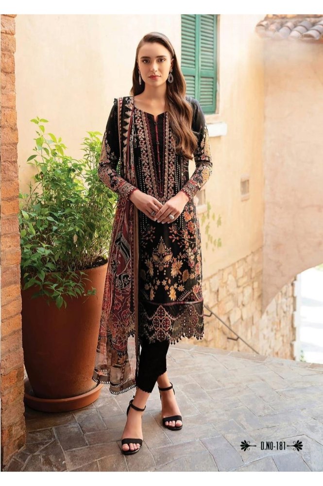 REET MAHAL CASUAL PRINTED COTTON SUIT SET MATERIAL WITH PRINTED DUPATTA