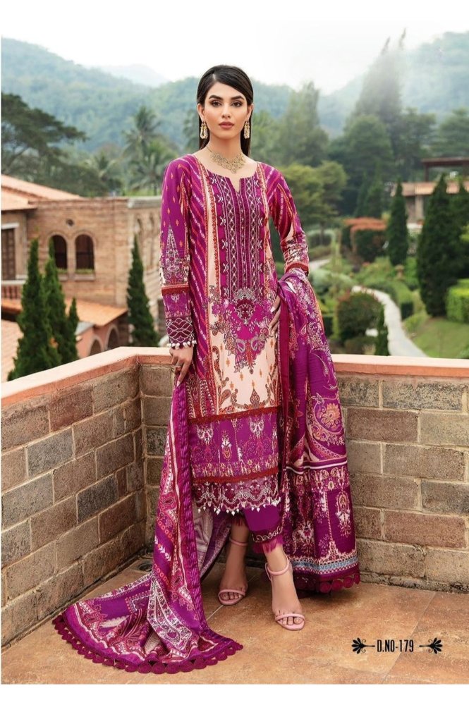 REET MAHAL CASUAL PRINTED COTTON SUIT SET MATERIAL WITH PRINTED DUPATTA