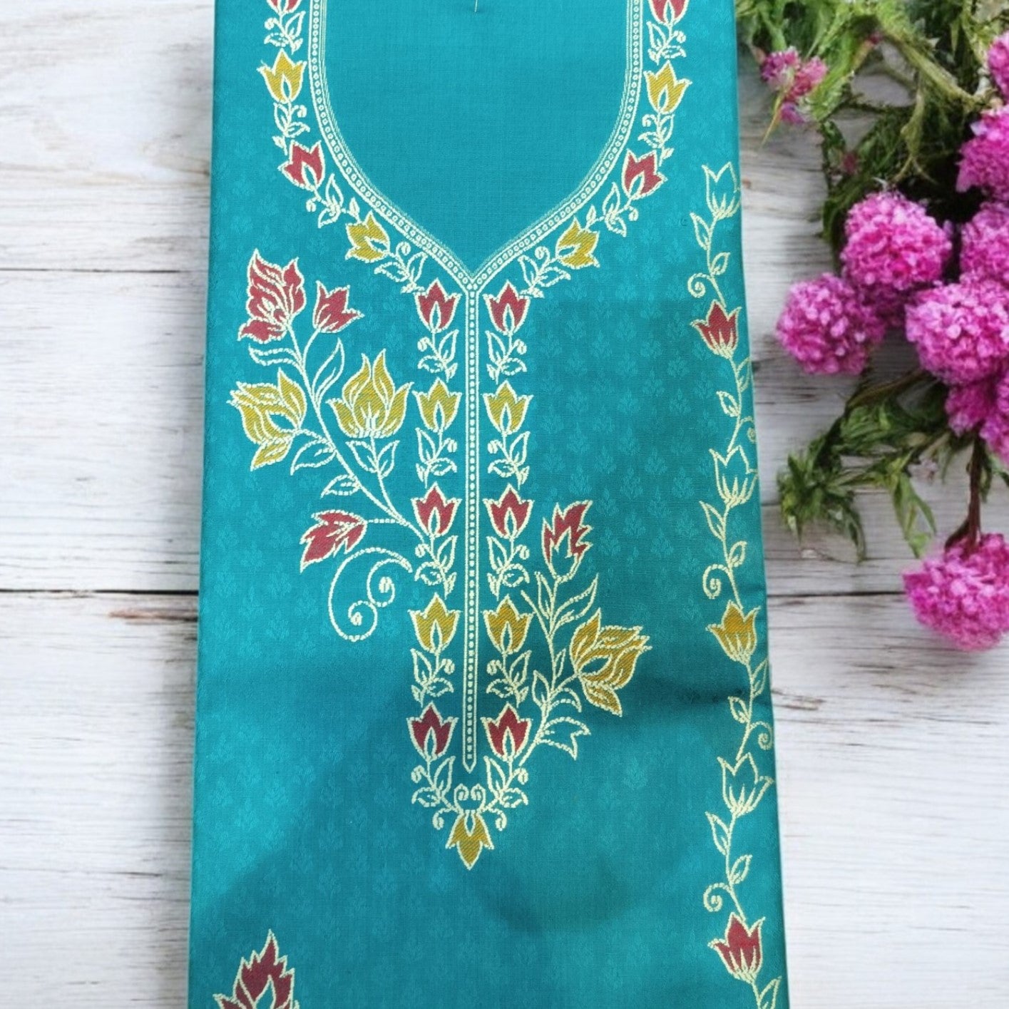 Unstitched Designer Salwar Suit Fabric