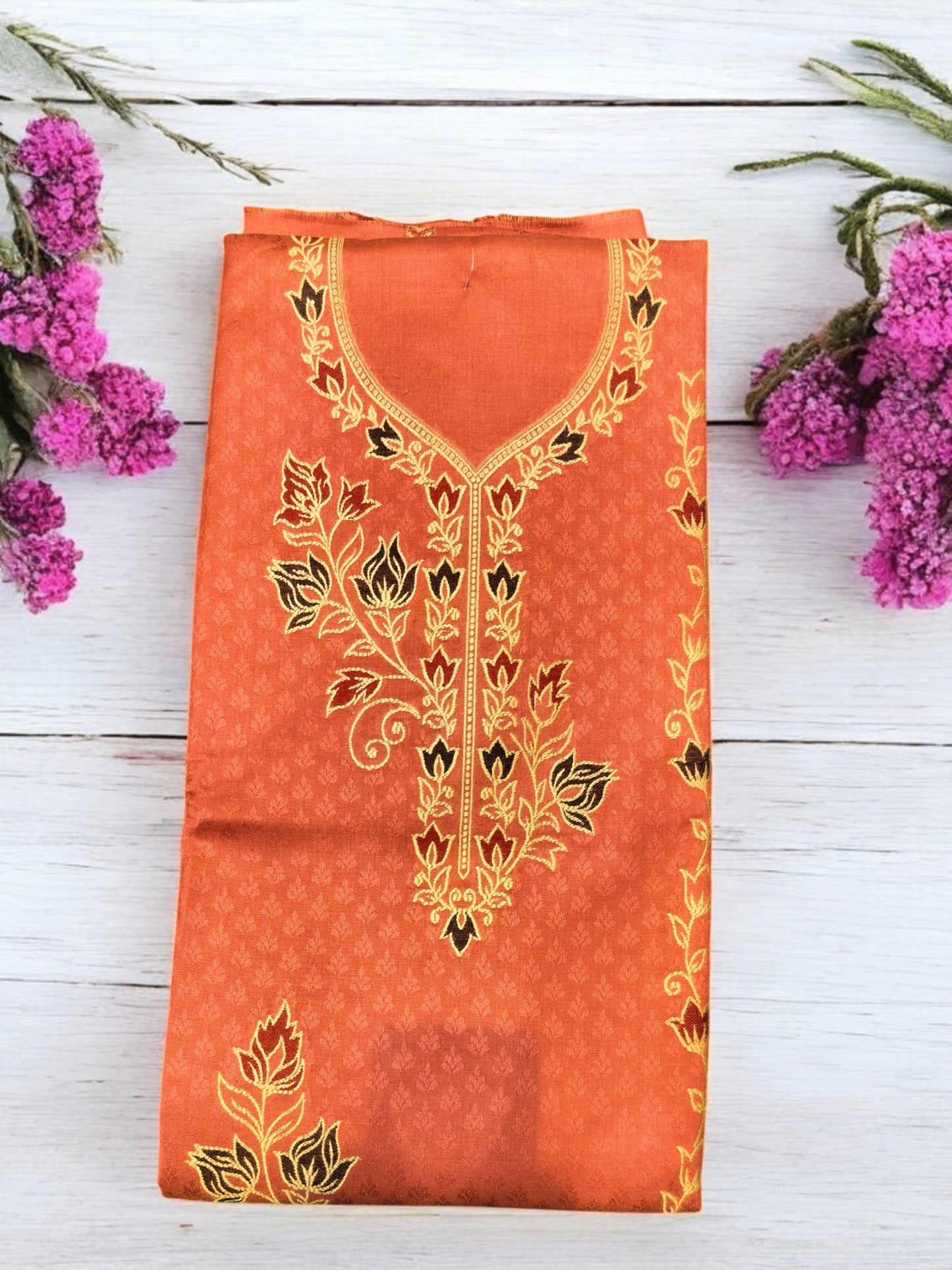 Unstitched Designer Salwar Suit Fabric