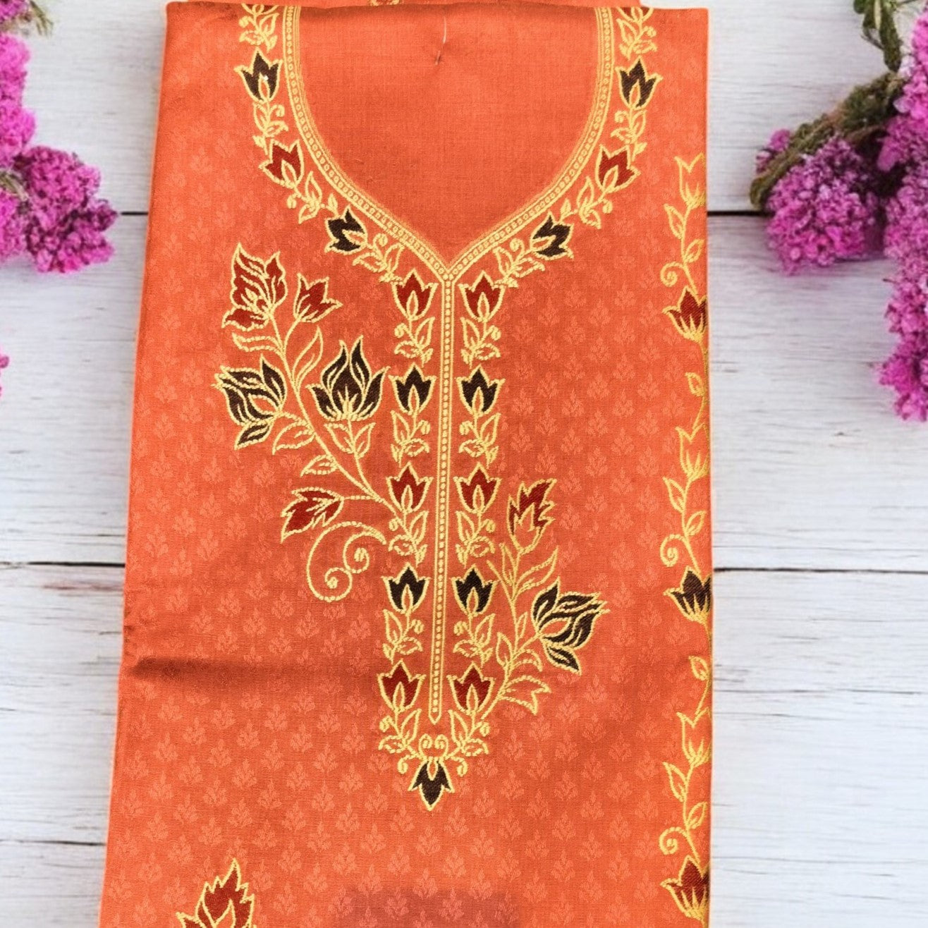 Unstitched Designer Salwar Suit Fabric