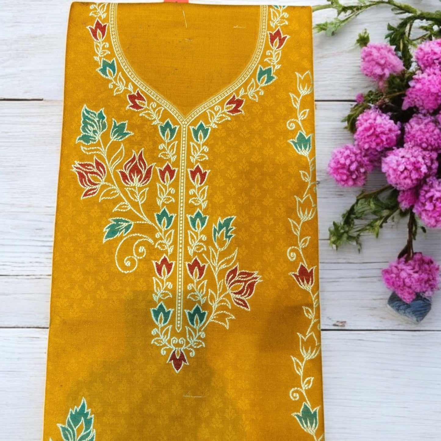 Unstitched Designer Salwar Suit Fabric