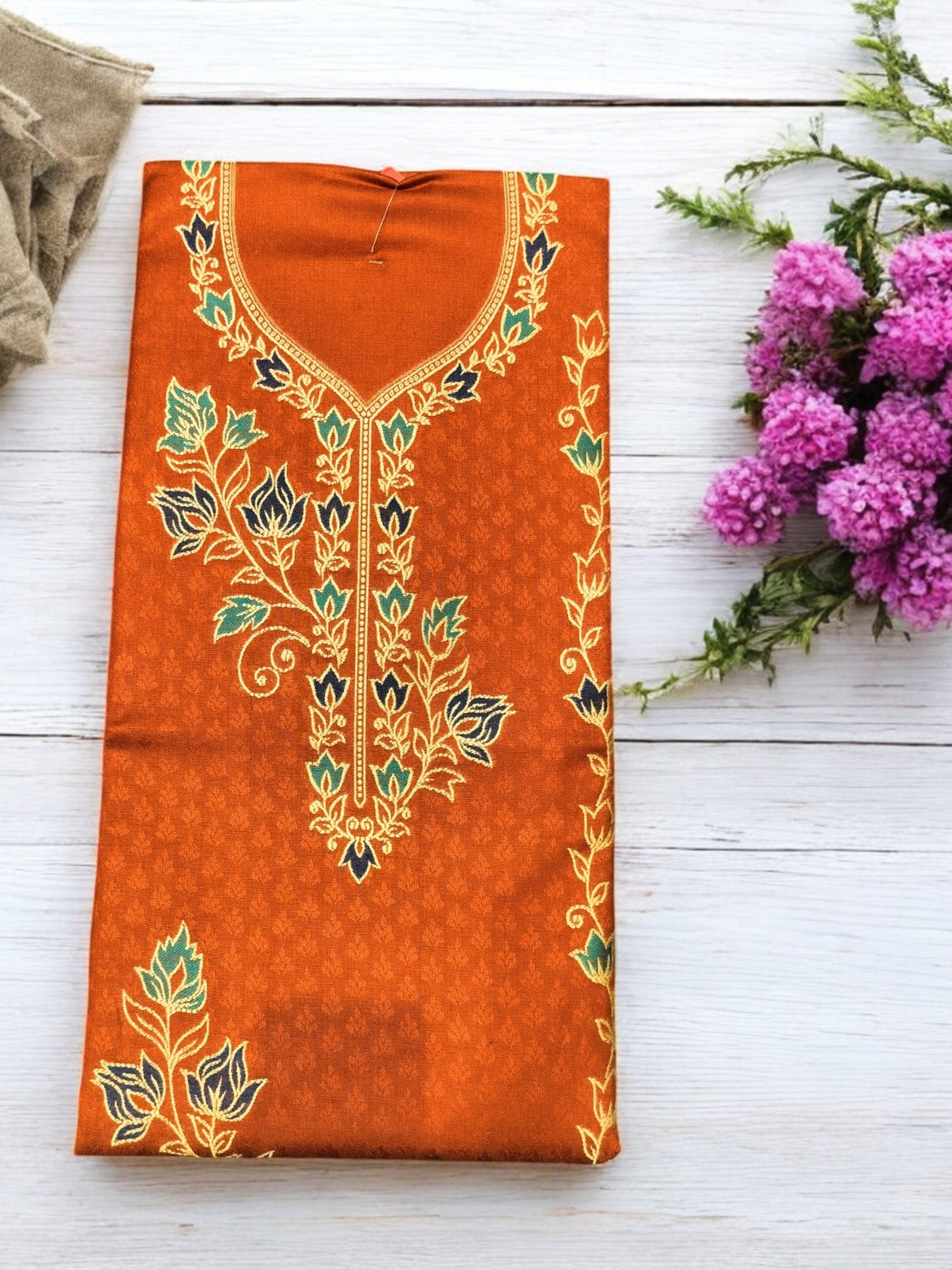 Unstitched Designer Salwar Suit Fabric