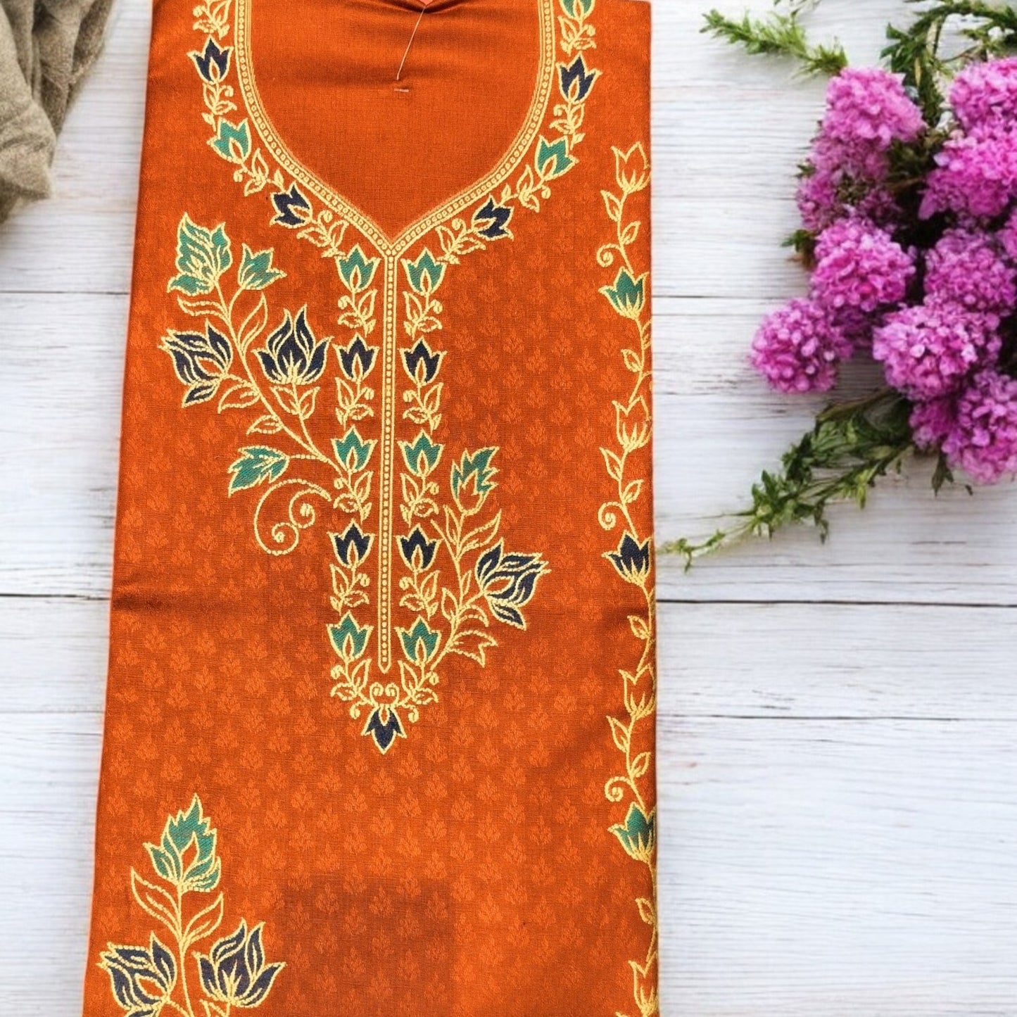 Unstitched Designer Salwar Suit Fabric