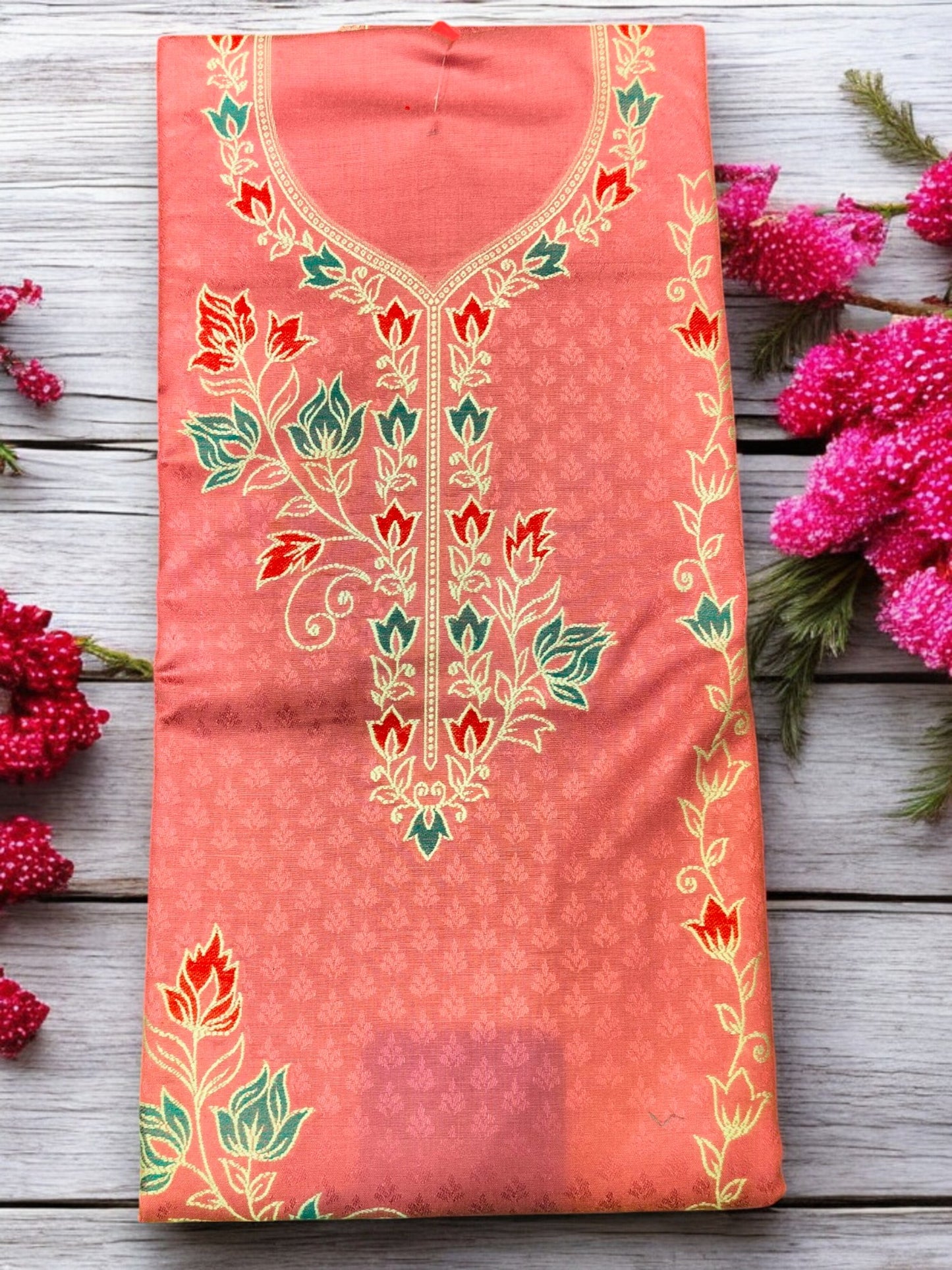 Unstitched Designer Salwar Suit Fabric