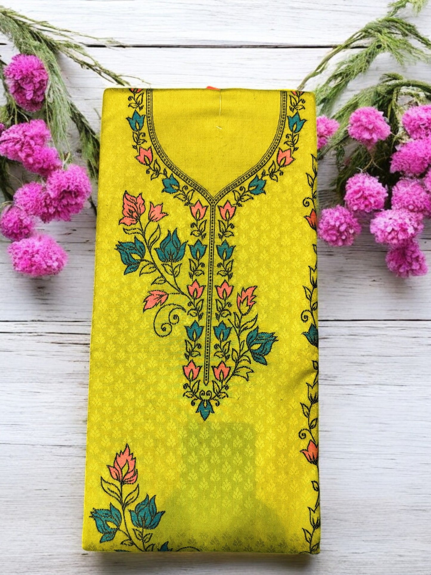 Unstitched Designer Salwar Suit Fabric