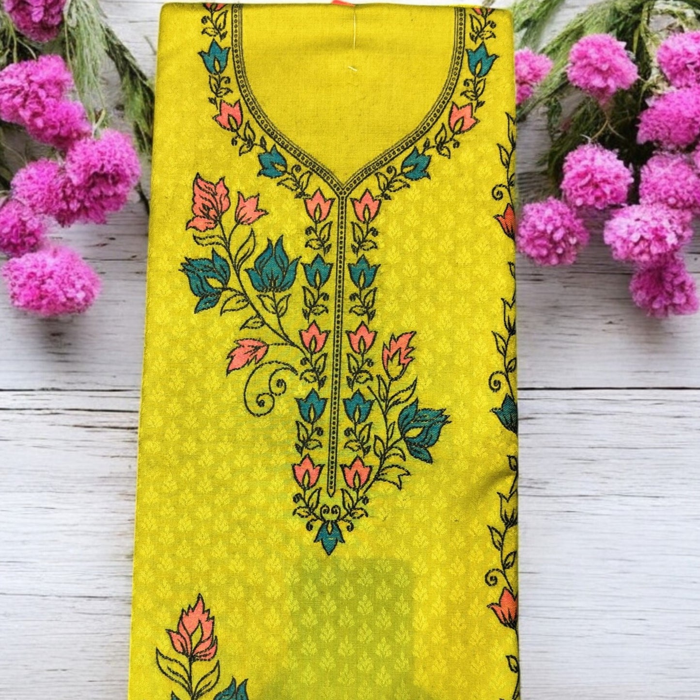 Unstitched Designer Salwar Suit Fabric