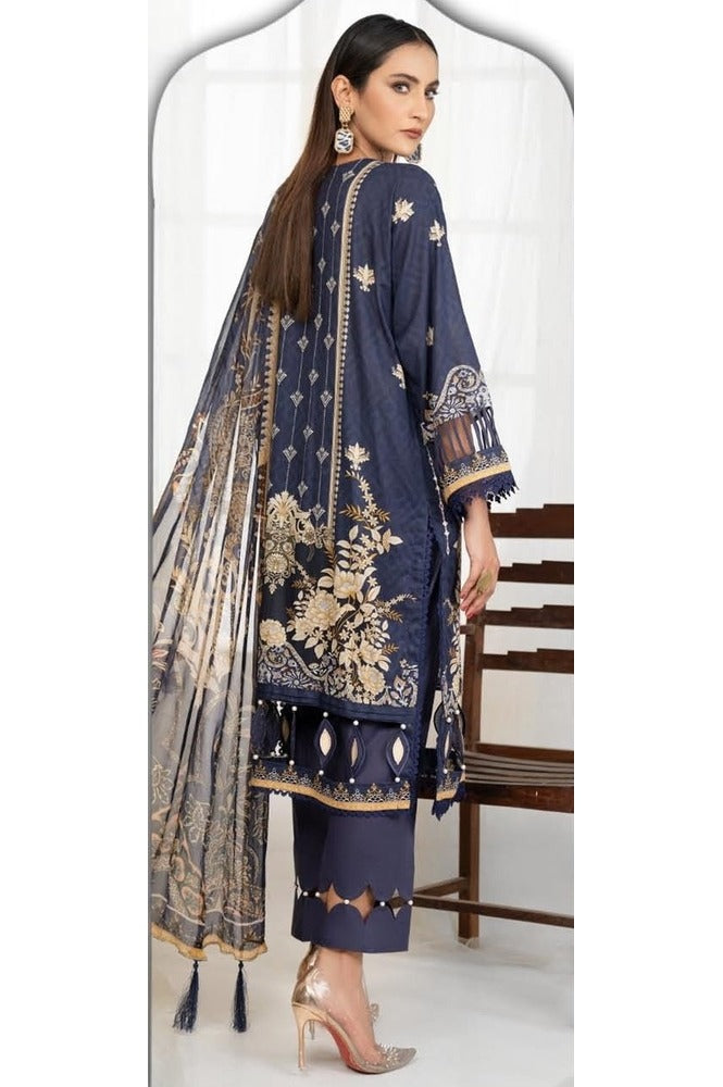 REET MAHAL PURE COTTON SALWAR SUIT PRINTED MATERIAL FOR WOMEN