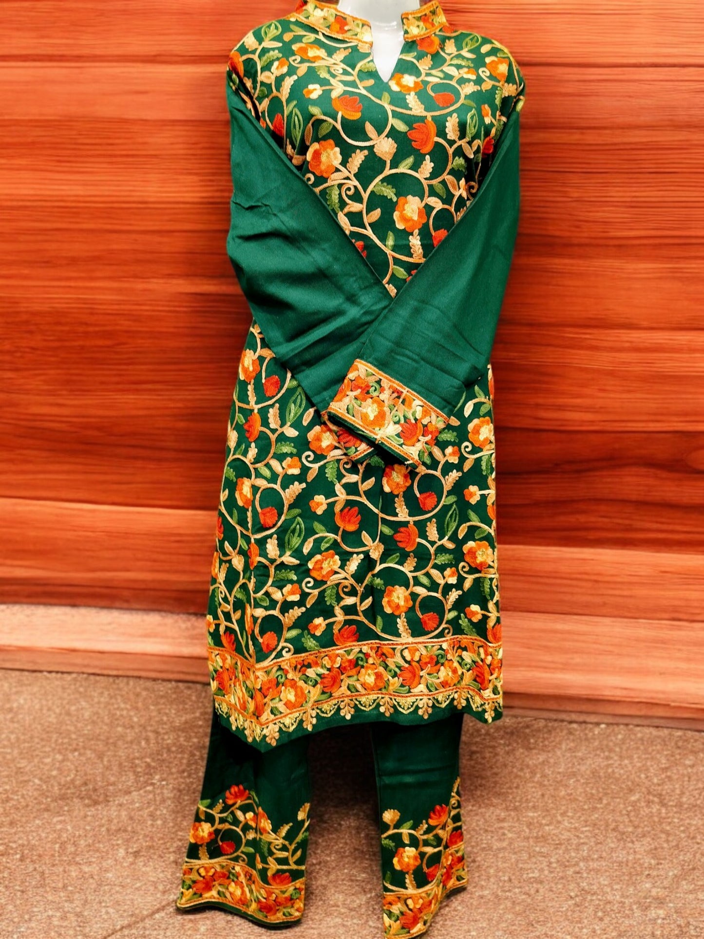 Handcrafted Kashmiri Embroidered