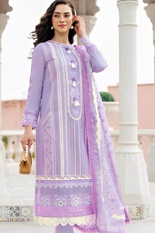 Reet Mahal Designer Cambric Embroidery Kurta Set with Embroidery Dupatta