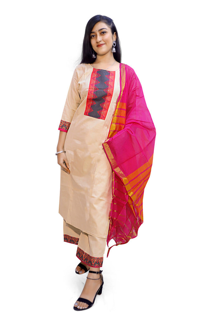 Women Kurta And Palazzo Set