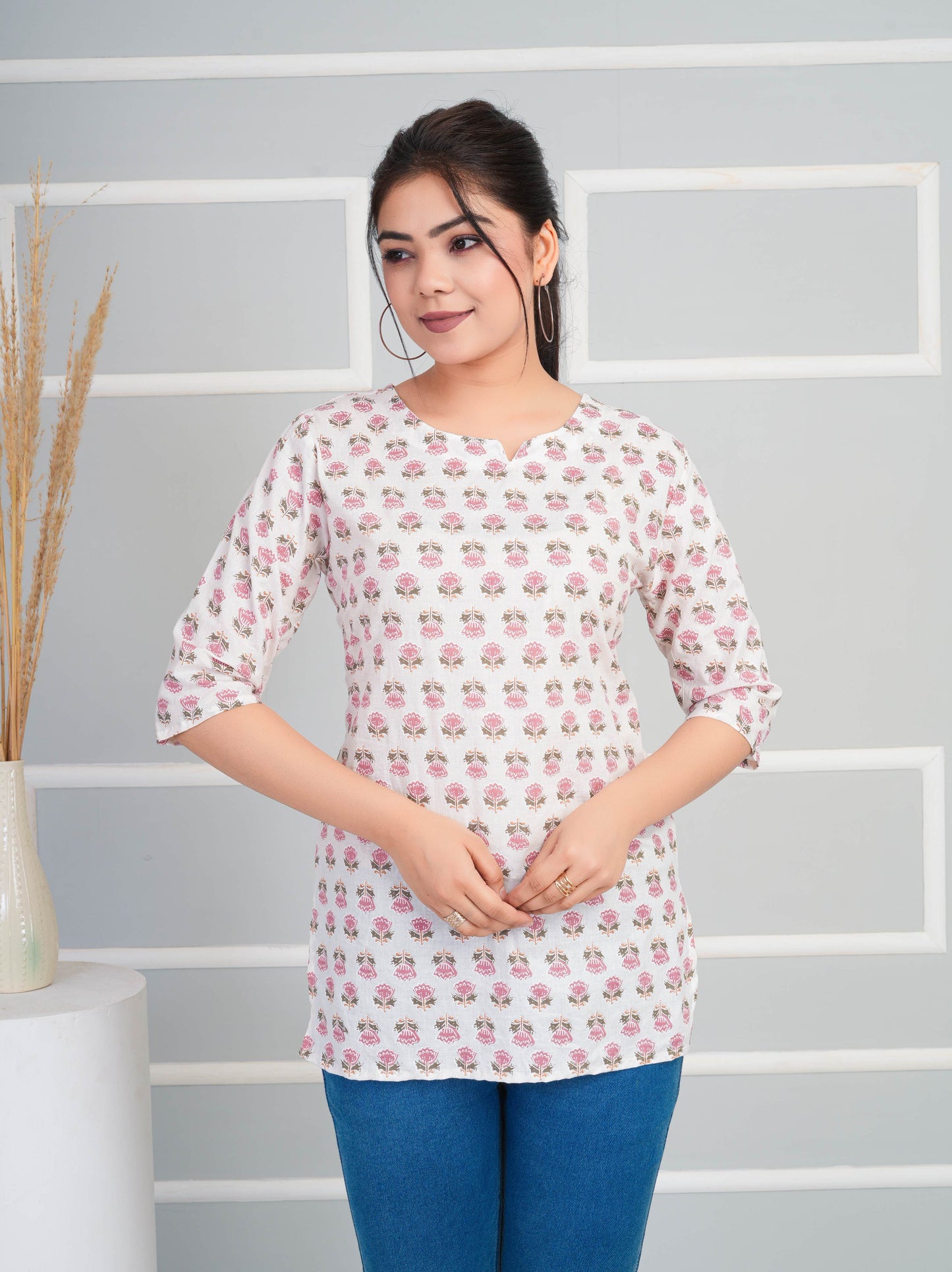 REET MAHAL PURE COTTON KURTI FOR WOMEN