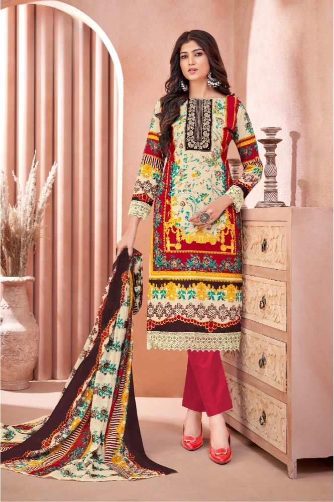 REET MAHAL STYLISH SUMMER SUIT SET MATERIAL