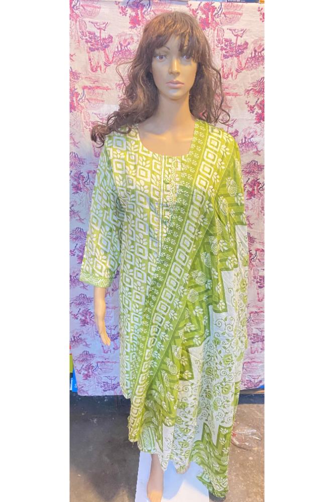 REET MAHAL PRINTED KURTA SET WITH DUPATTA