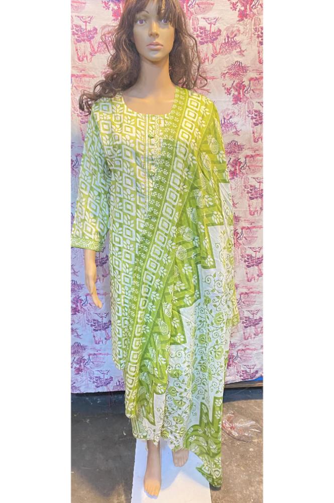 REET MAHAL PRINTED KURTA SET WITH DUPATTA