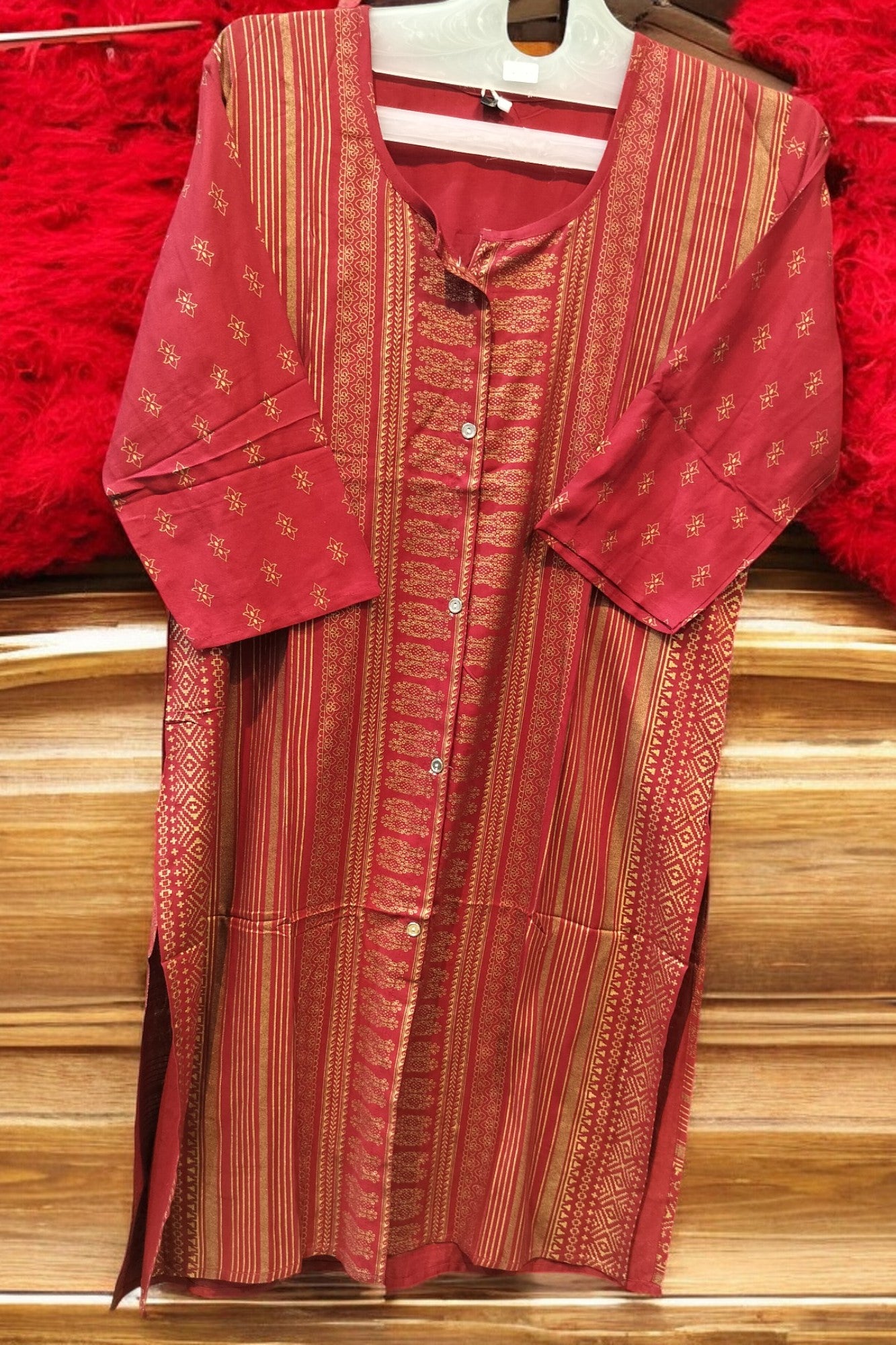 Reet Mahal Cotton Kurta Single Piece