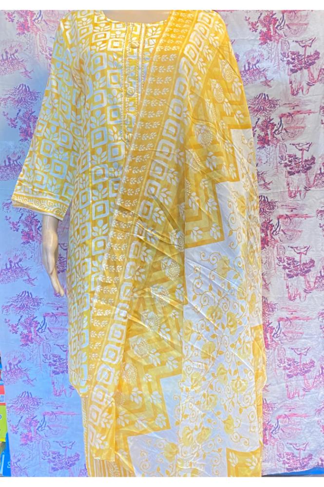 REET MAHAL PRINTED KURTA SET WITH DUPATTA